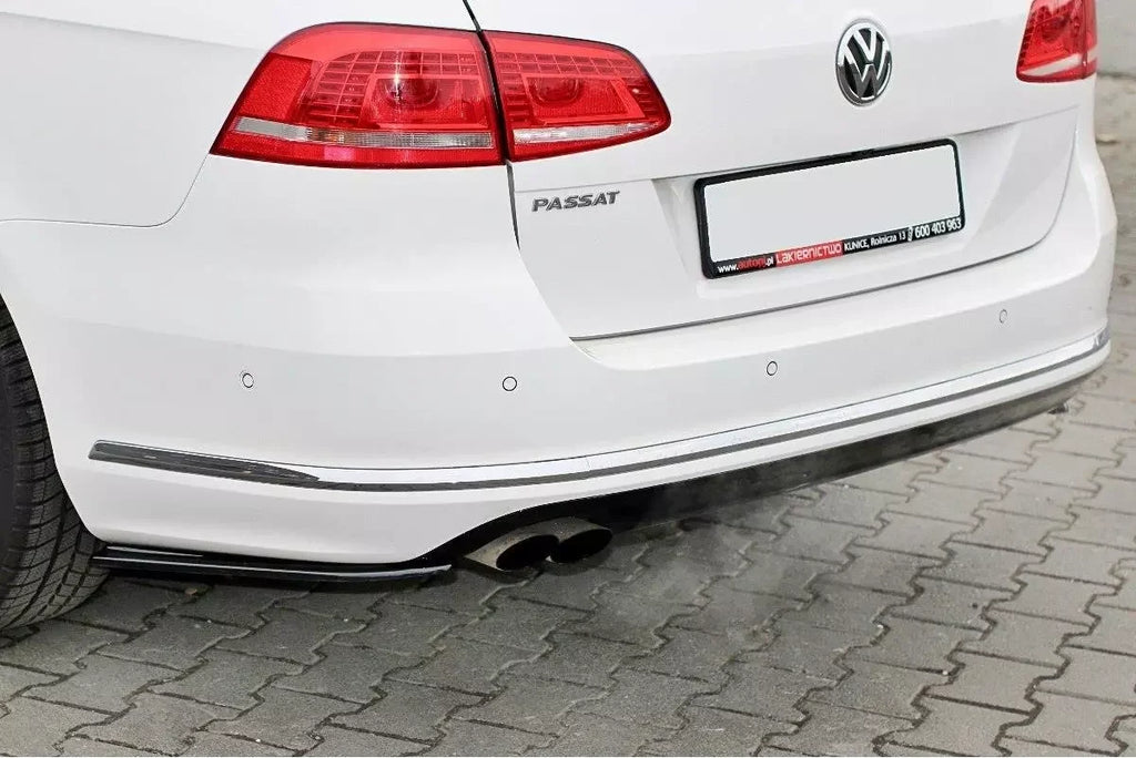 Maxton Design Splitters laterales traseros para Volkswagen Passat R-Line B7 Variant - imagen 1