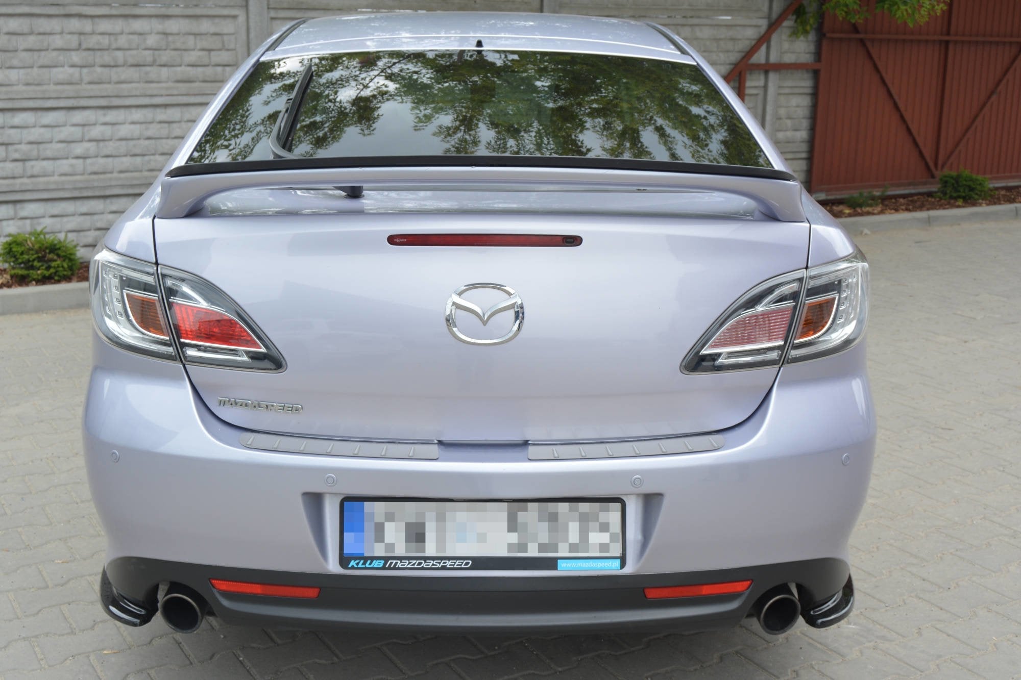 Maxton Design Splitters laterales traseros para Mazda 6 Mk2 Sport HATCH (GH-SERIES) - imagen 2