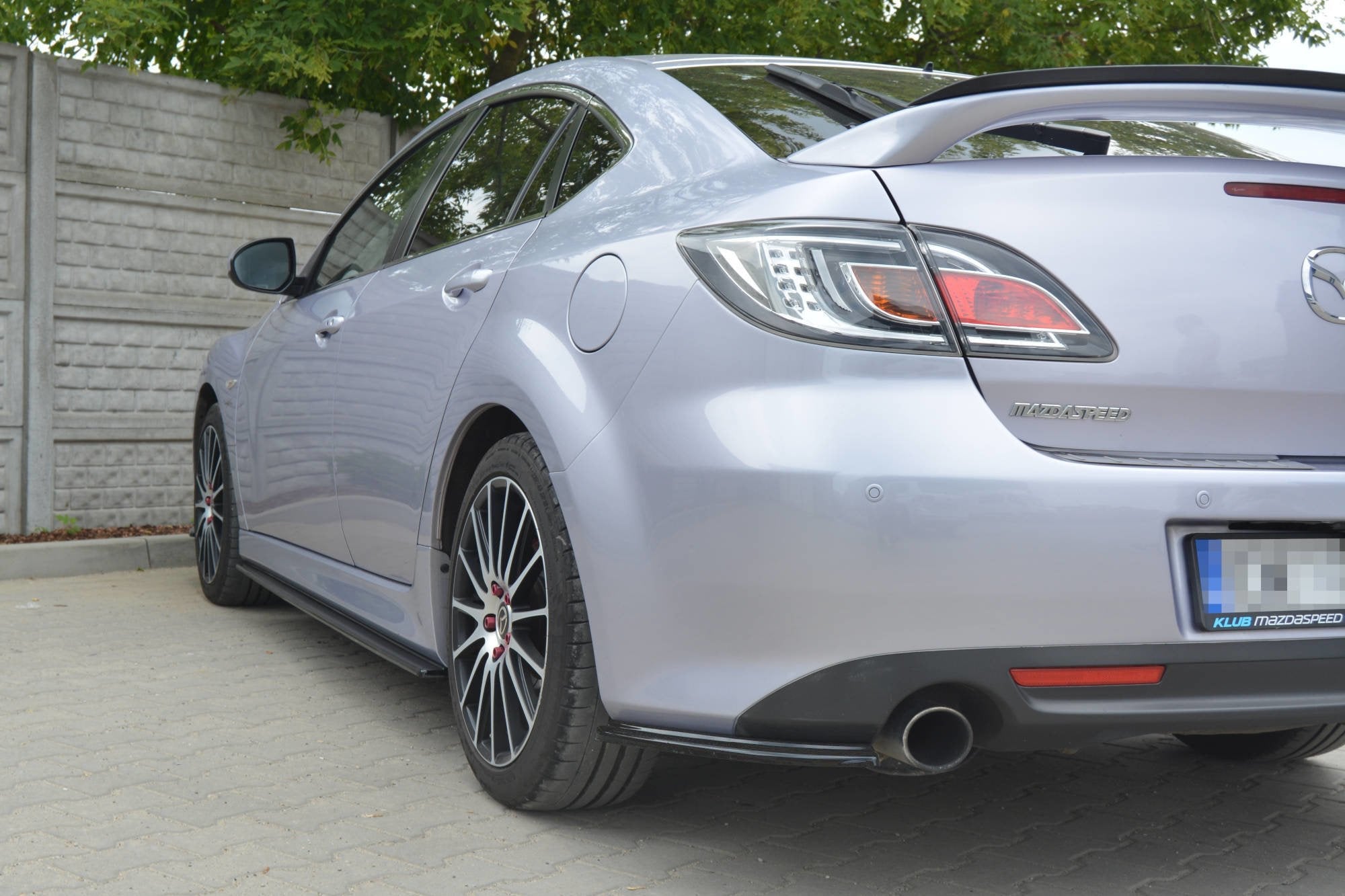 Maxton Design Splitters laterales traseros para Mazda 6 Mk2 Sport HATCH (GH-SERIES) - imagen 4