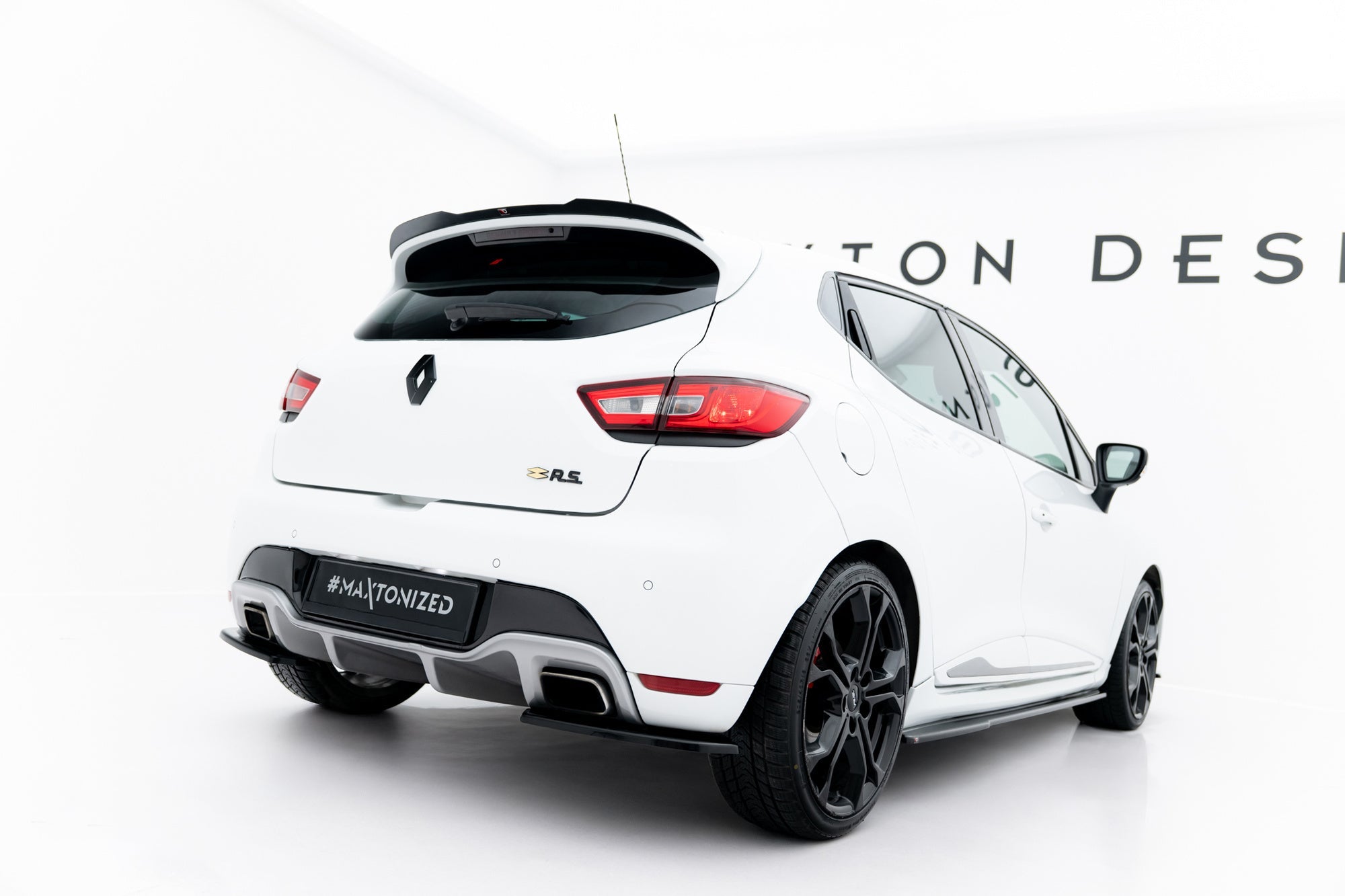 Maxton Design Splitters laterales traseros para Renault Clio RS Mk4 - imagen 2