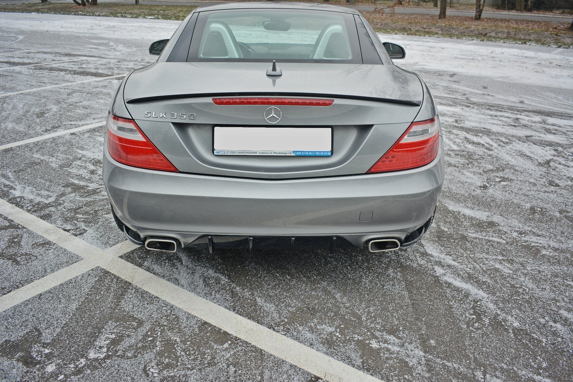Maxton Design Splitters laterales traseros V.1 para Mercedes-Benz SLK R172 - imagen 2
