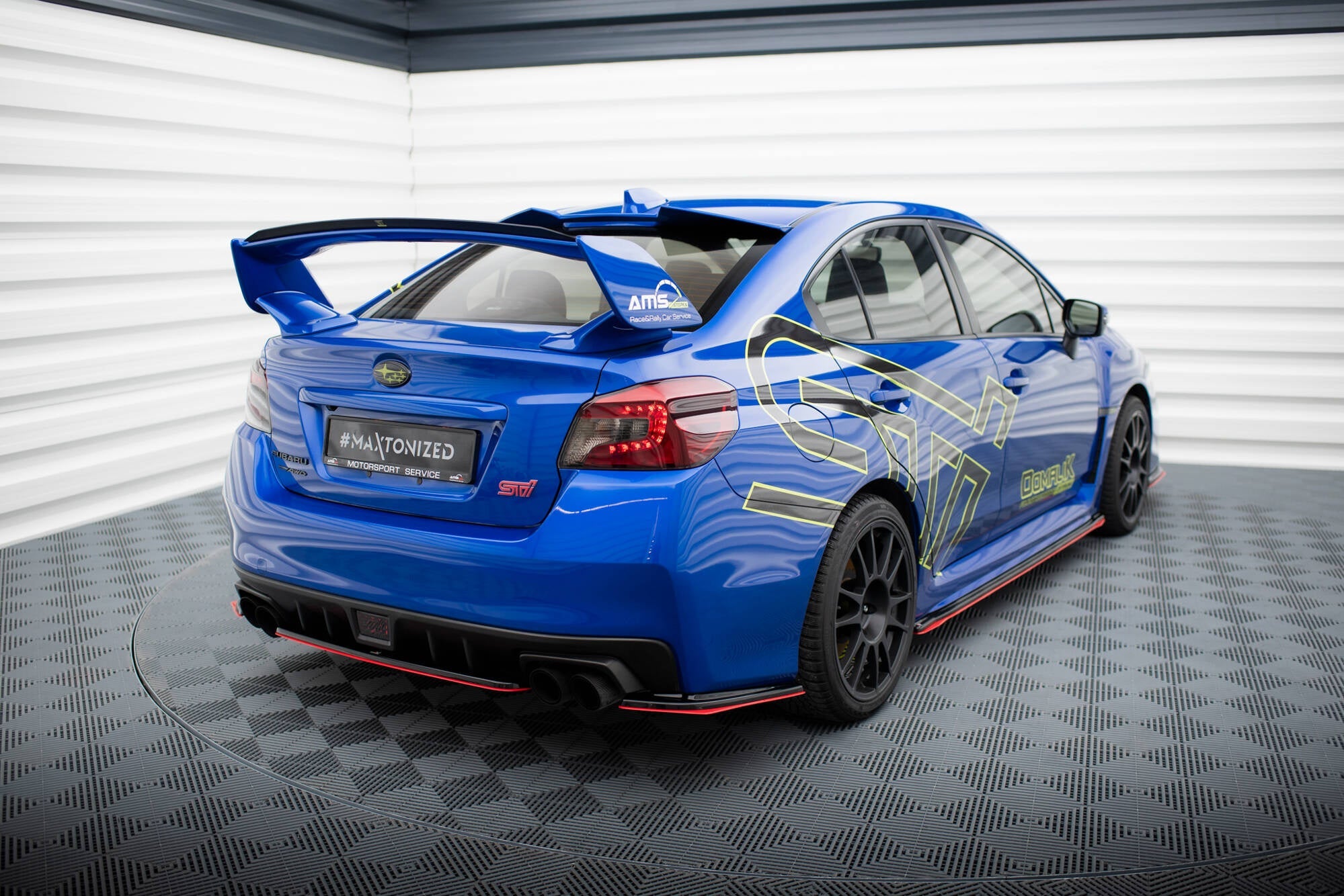 Maxton Design Splitters laterales traseros V.2 para Subaru WRX STI - imagen 2