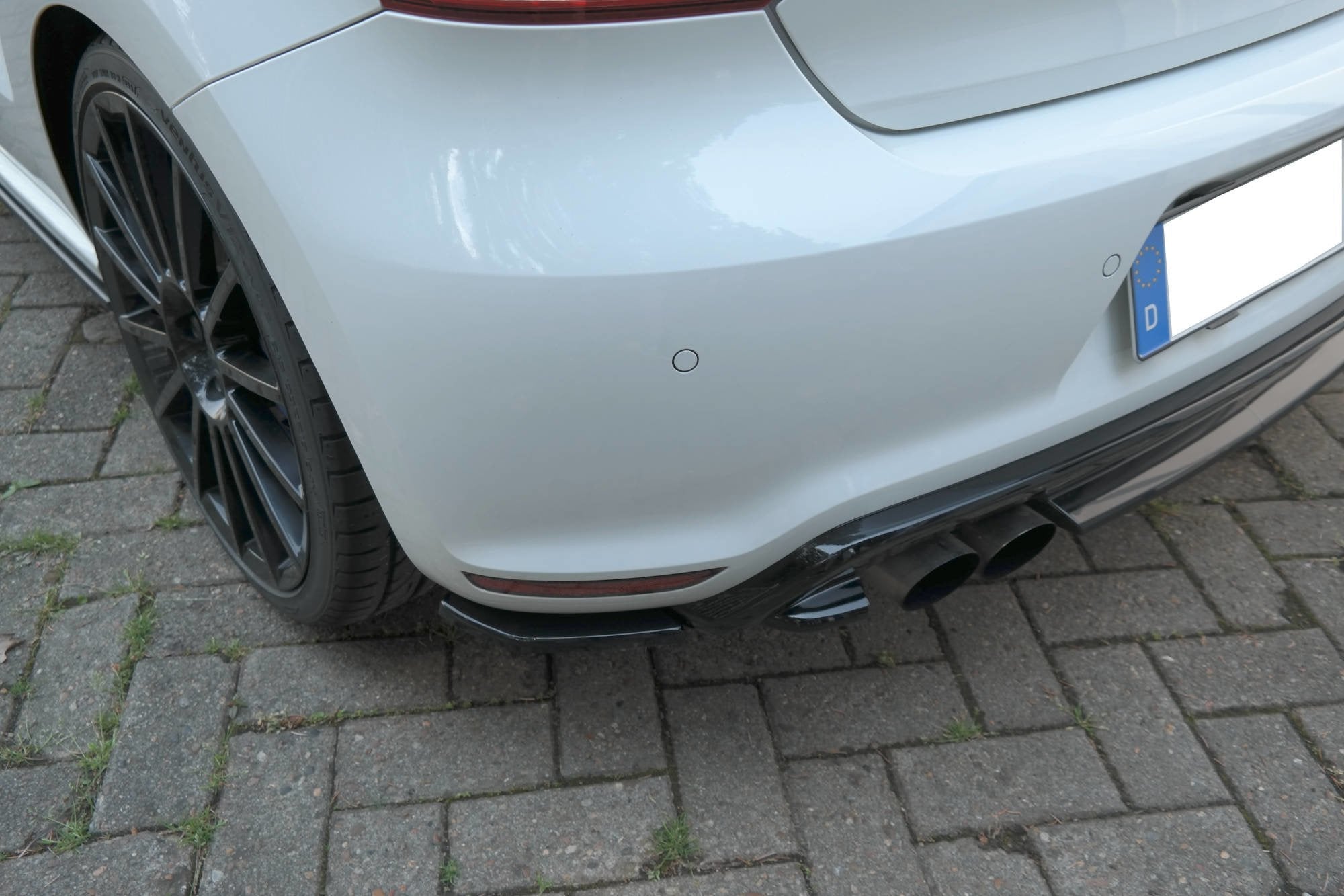Maxton Design Splitters laterales traseros para Volkswagen Polo WRC Mk5 - imagen 1