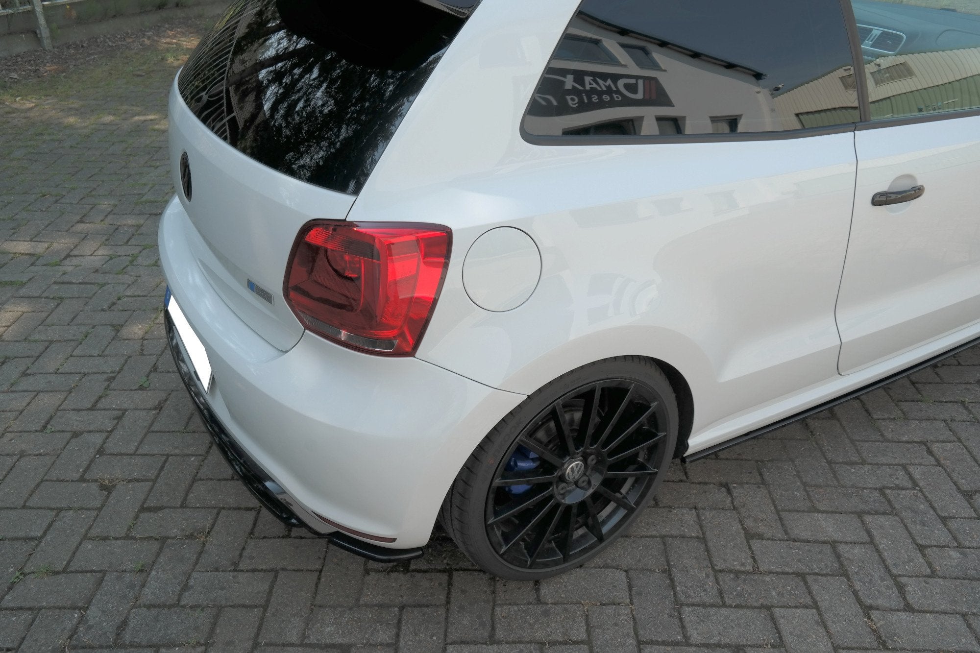 Maxton Design Splitters laterales traseros para Volkswagen Polo WRC Mk5 - imagen 3