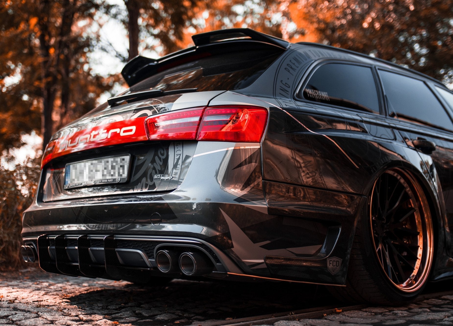 Maxton Design Alerón para Audi S6 / A6 S-Line C7 / C7 Facelift Avant - imagen 3