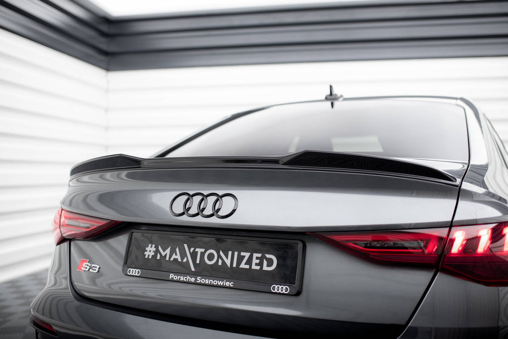 Maxton Design Extensión de alerón 3D para Audi A3 / A3 S-Line / S3 / RS3 Sedan 8Y - imagen 1