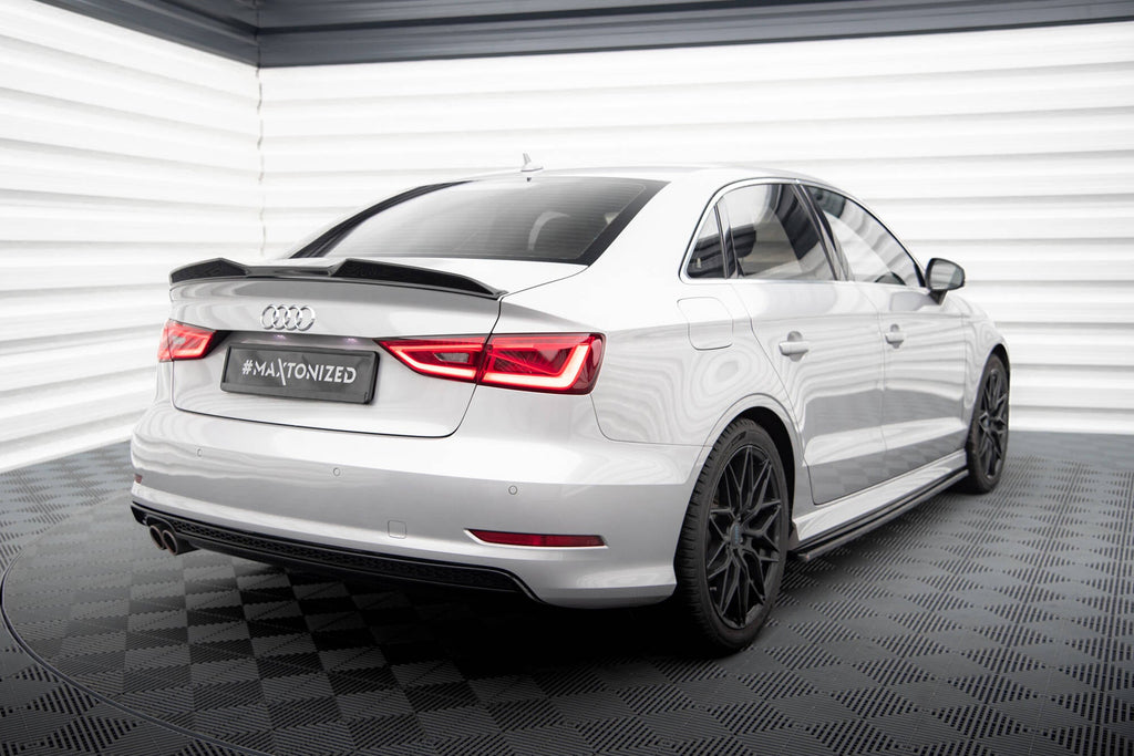 Maxton Design Extensión de alerón 3D para Audi A3 / A3 S-Line / S3 Sedan 8V - imagen 2