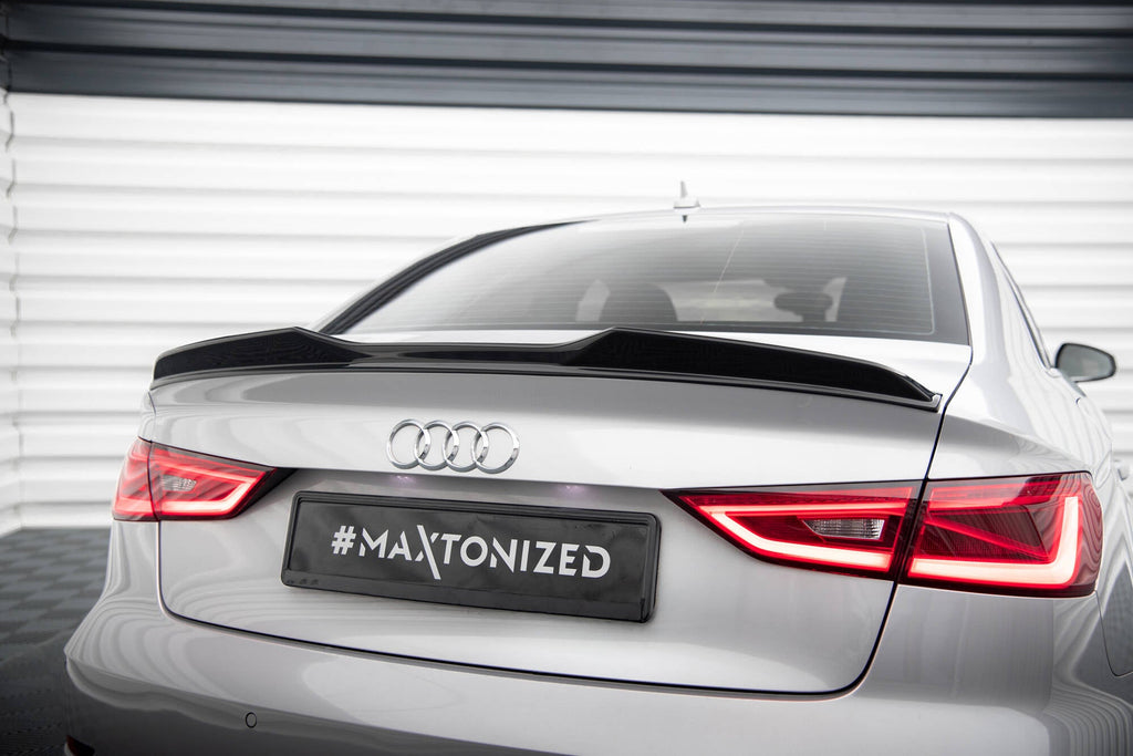 Maxton Design Extensión de alerón 3D para Audi A3 / A3 S-Line / S3 Sedan 8V - imagen 1
