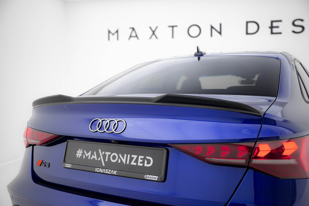 Maxton Design Extensión de alerón 3D para Audi A3 S-Line Sedan / S3 Sedan 8Y Facelift - imagen 1