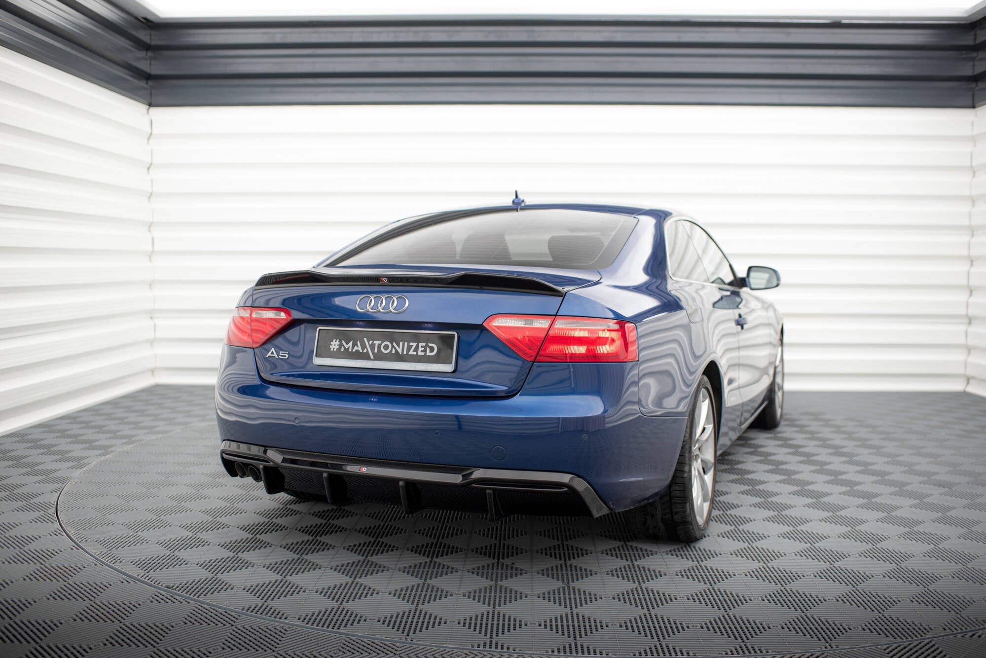 Maxton Design Extensión de alerón 3D para Audi A5 Coupe 8T - imagen 2