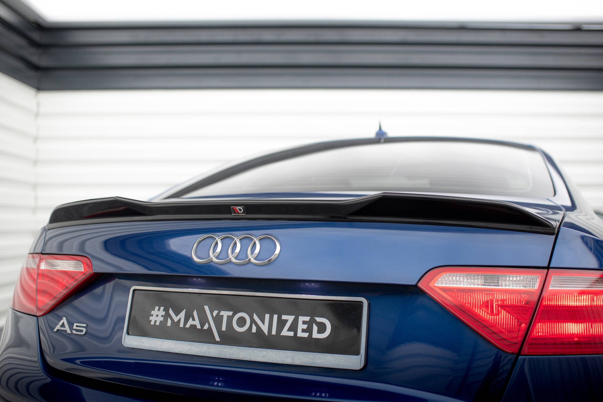 Maxton Design Extensión de alerón 3D para Audi A5 Coupe 8T - imagen 1
