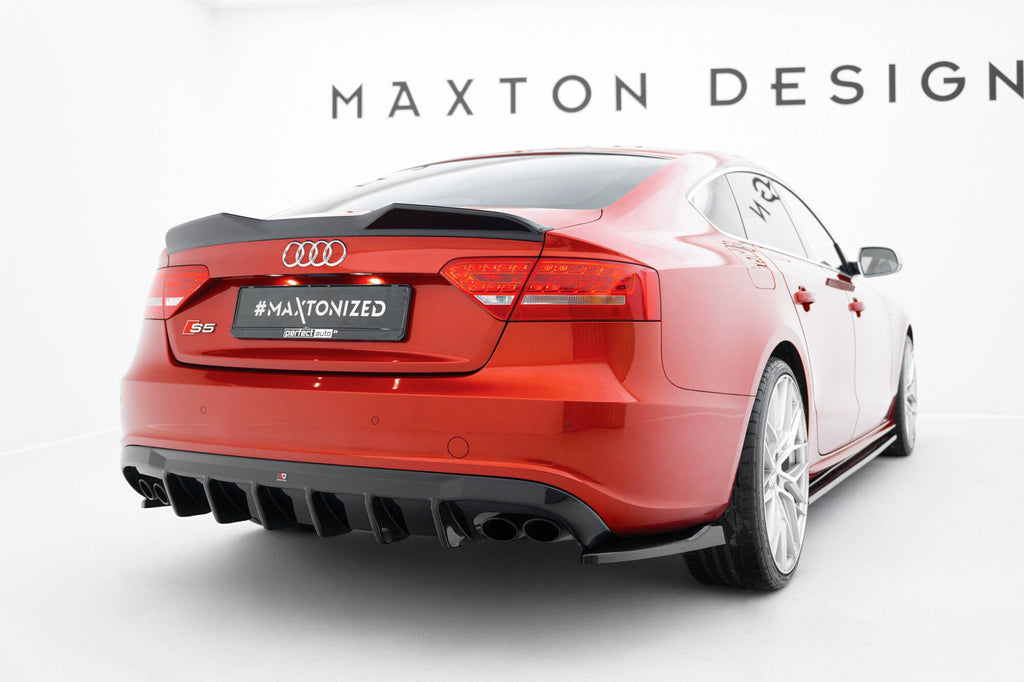 Maxton Design Extensión de alerón 3D para Audi A5 Sportback S-Line / S5 8T / 8T Facelift - imagen 2