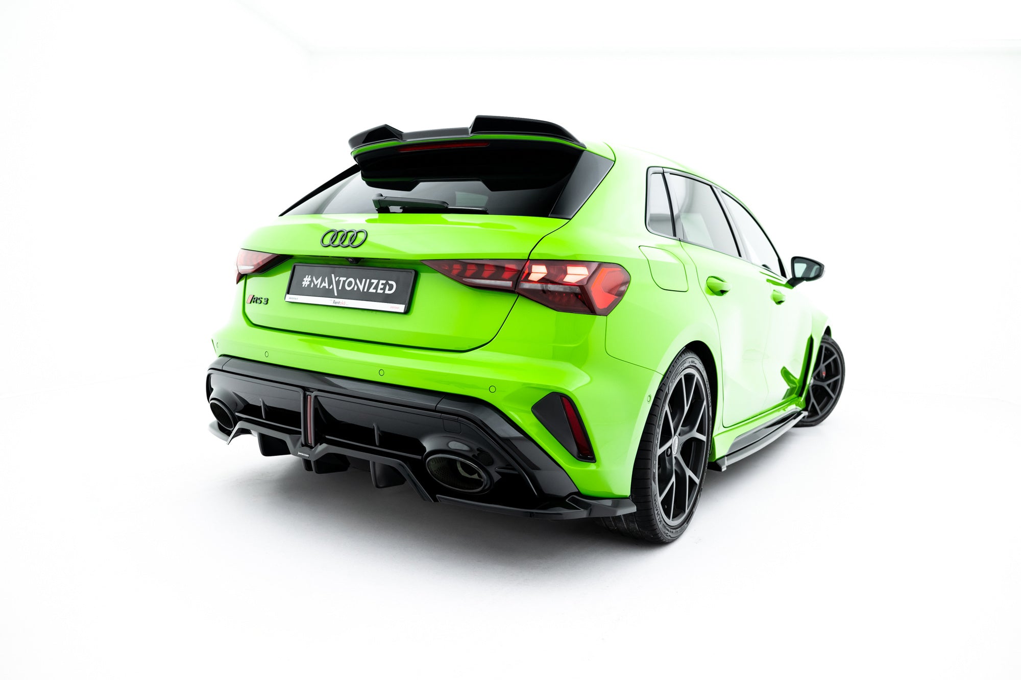 Maxton Design Extensión de alerón 3D para Audi RS3 Sportback 8Y Facelift - imagen 3
