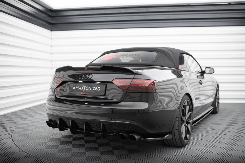 Maxton Design Extensión de alerón 3D para Audi S5 / A5 S-Line Cabrio 8T - imagen 3