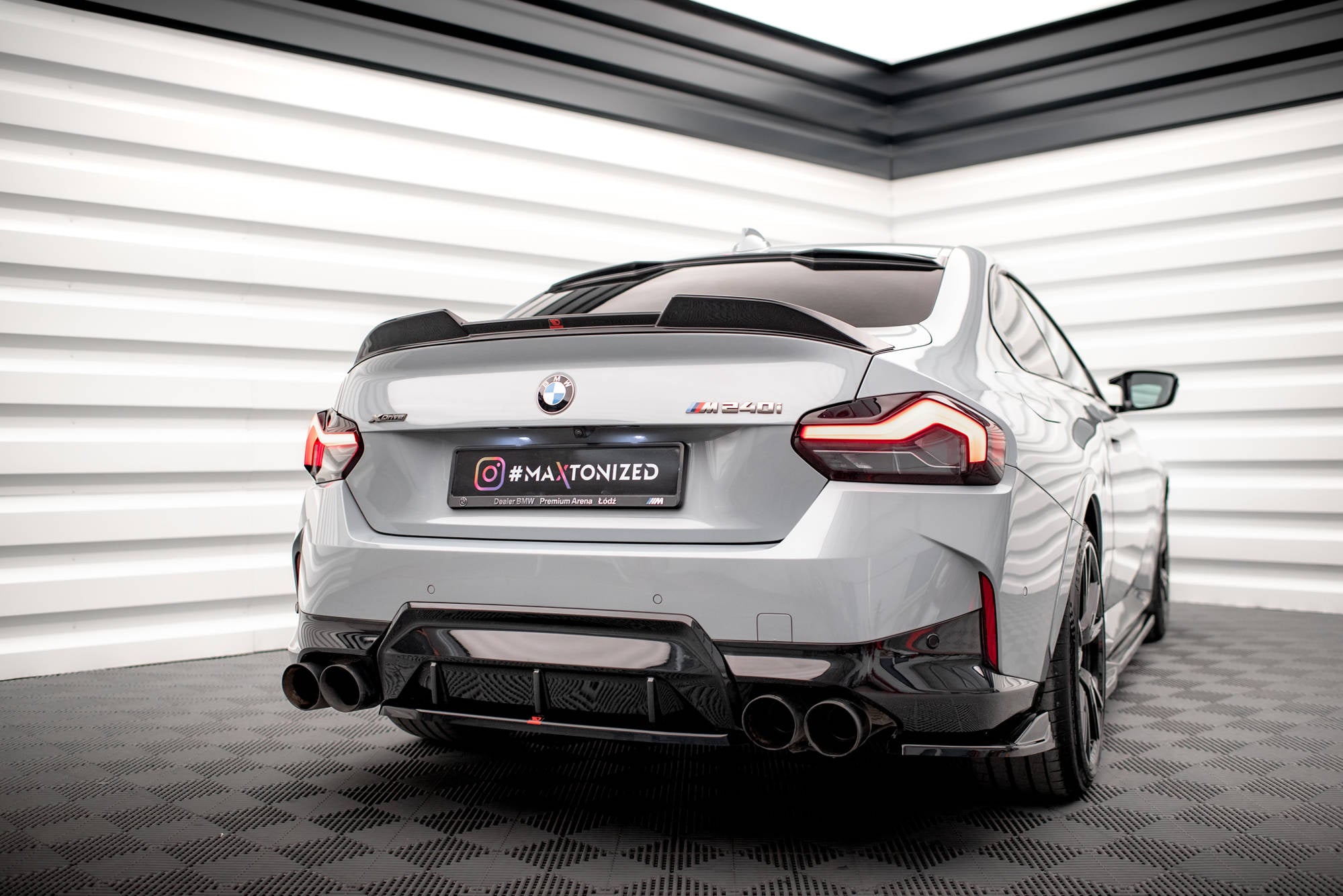 Maxton Design Extensión de alerón 3D para BMW 2 Coupe G42 / M2 G87 - imagen 5