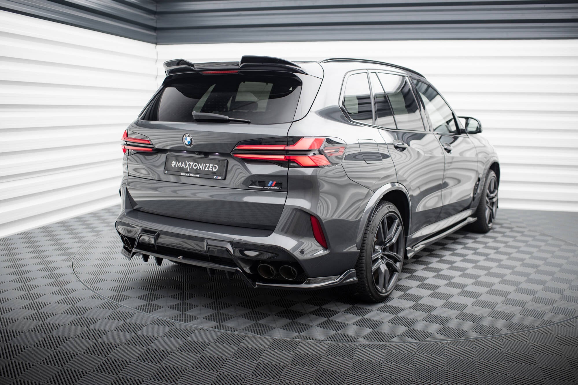 Maxton Design Extensión de alerón 3D para BMW X5 M F95 / F95 Facelift - imagen 2