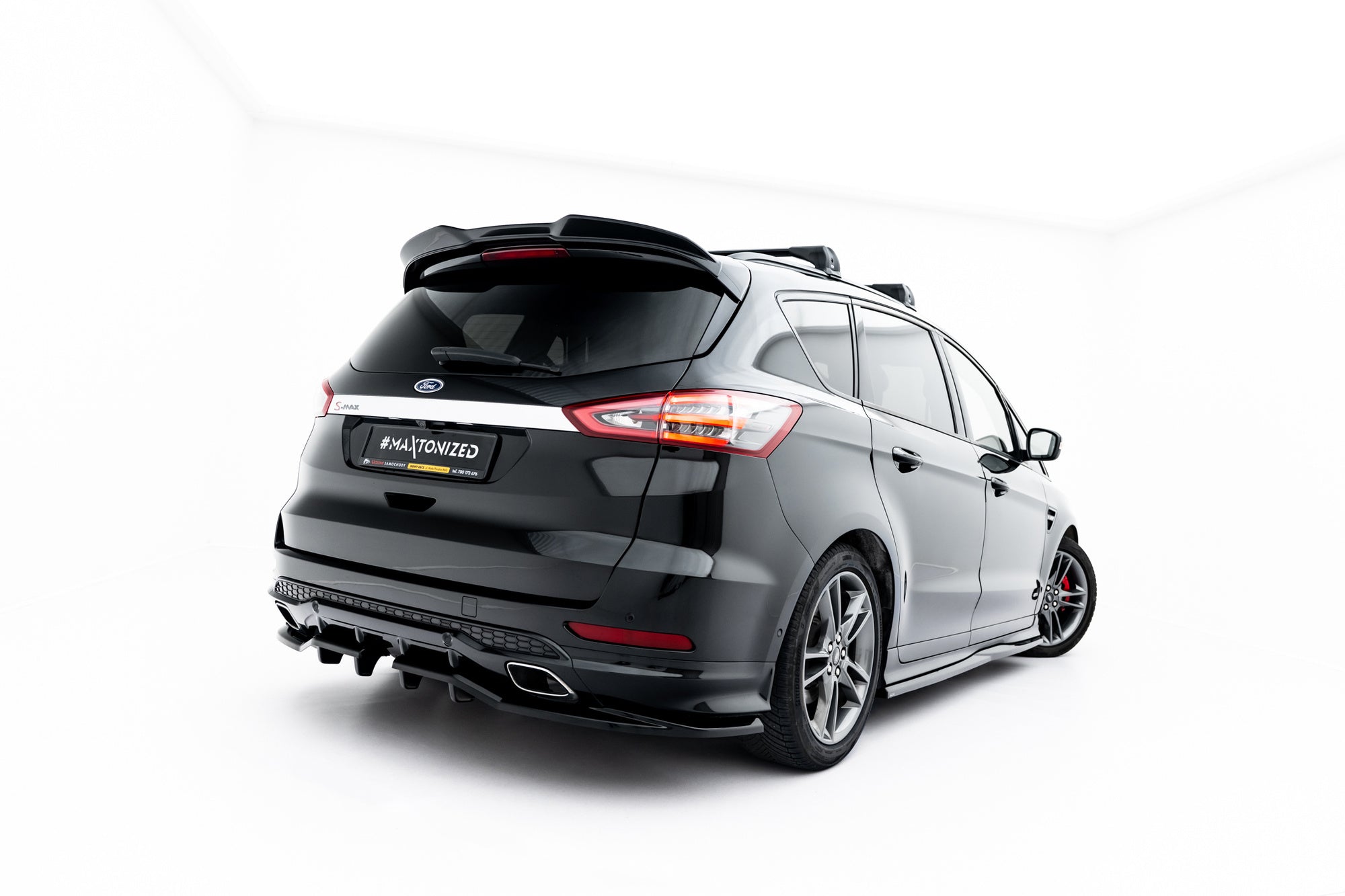 Maxton Design Extensión de alerón 3D para Ford S-Max ST-Line Mk2 Facelift - imagen 4