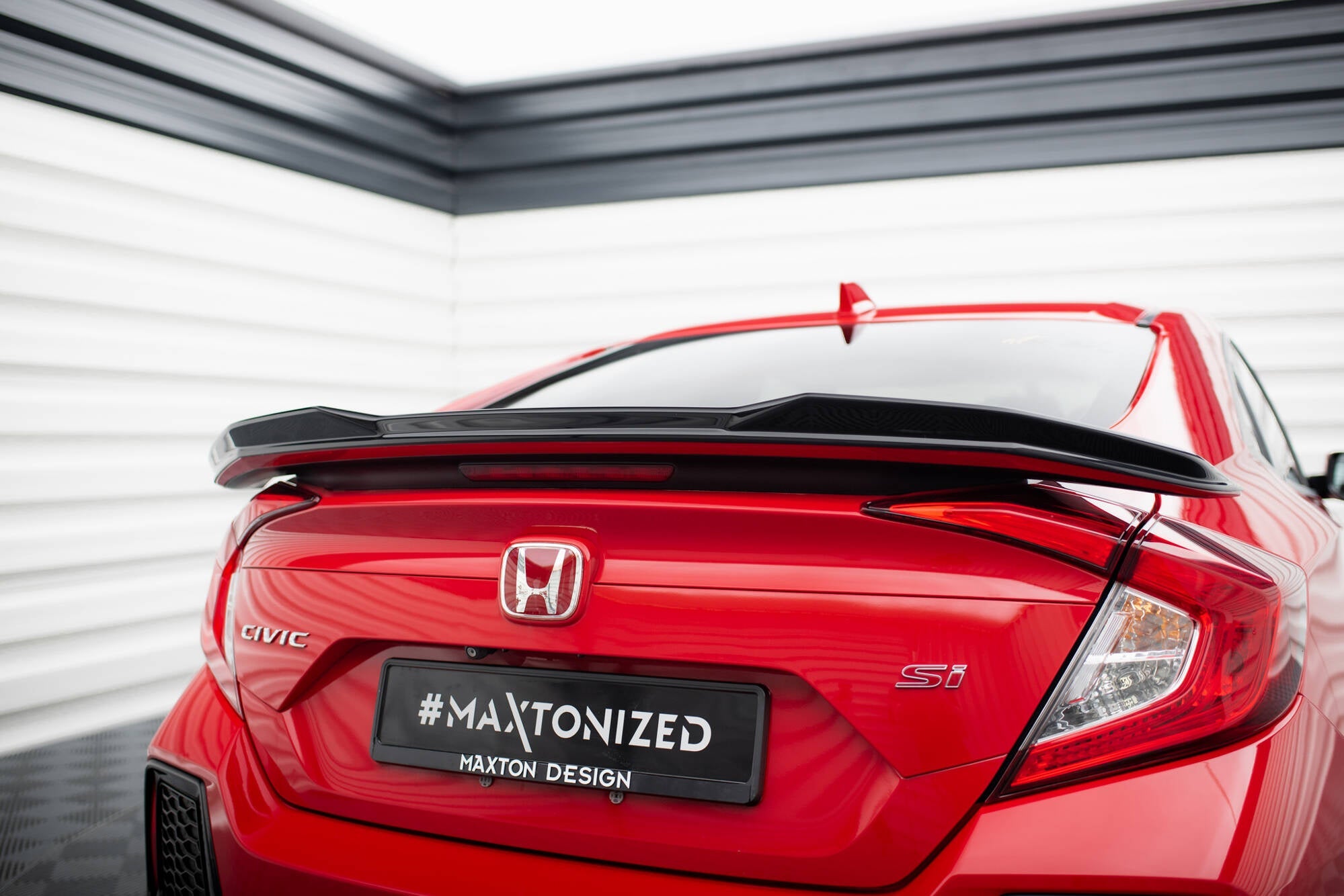 Maxton Design Extensión de alerón 3D para Honda Civic SI Mk10 - imagen 1