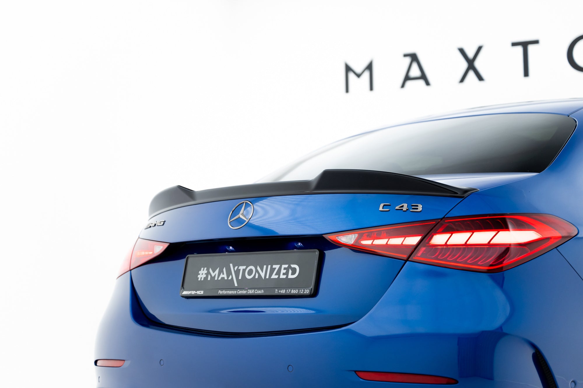 Maxton Design Extensión de alerón 3D para Mercedes-AMG C 43 / AMG-Line Sedan W206 - imagen 1