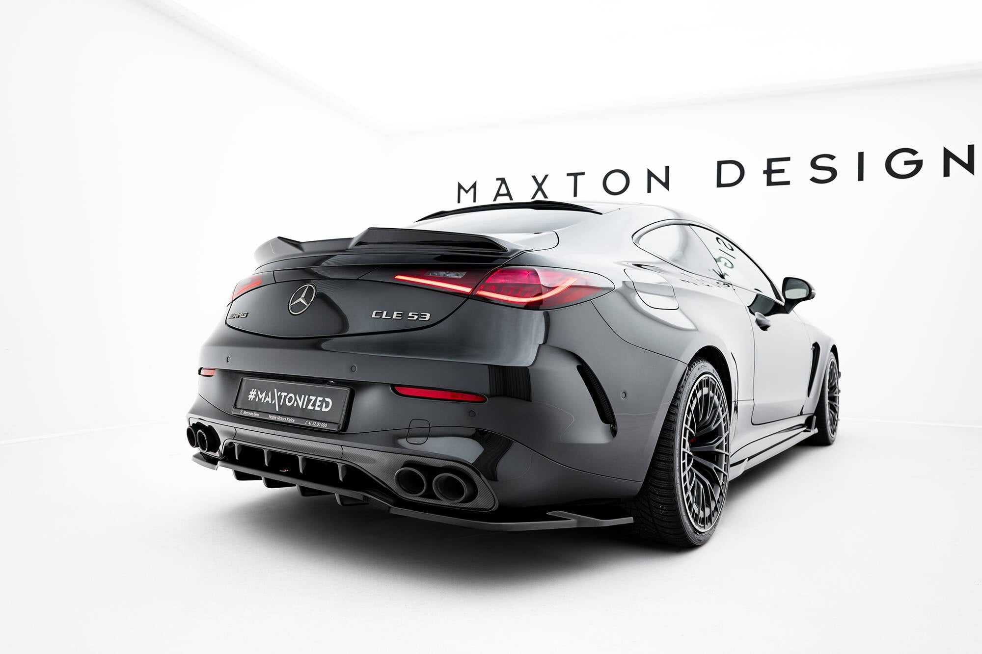 Maxton Design Extensión de alerón 3D para Mercedes-AMG CLE 53 Aero C236 - imagen 2