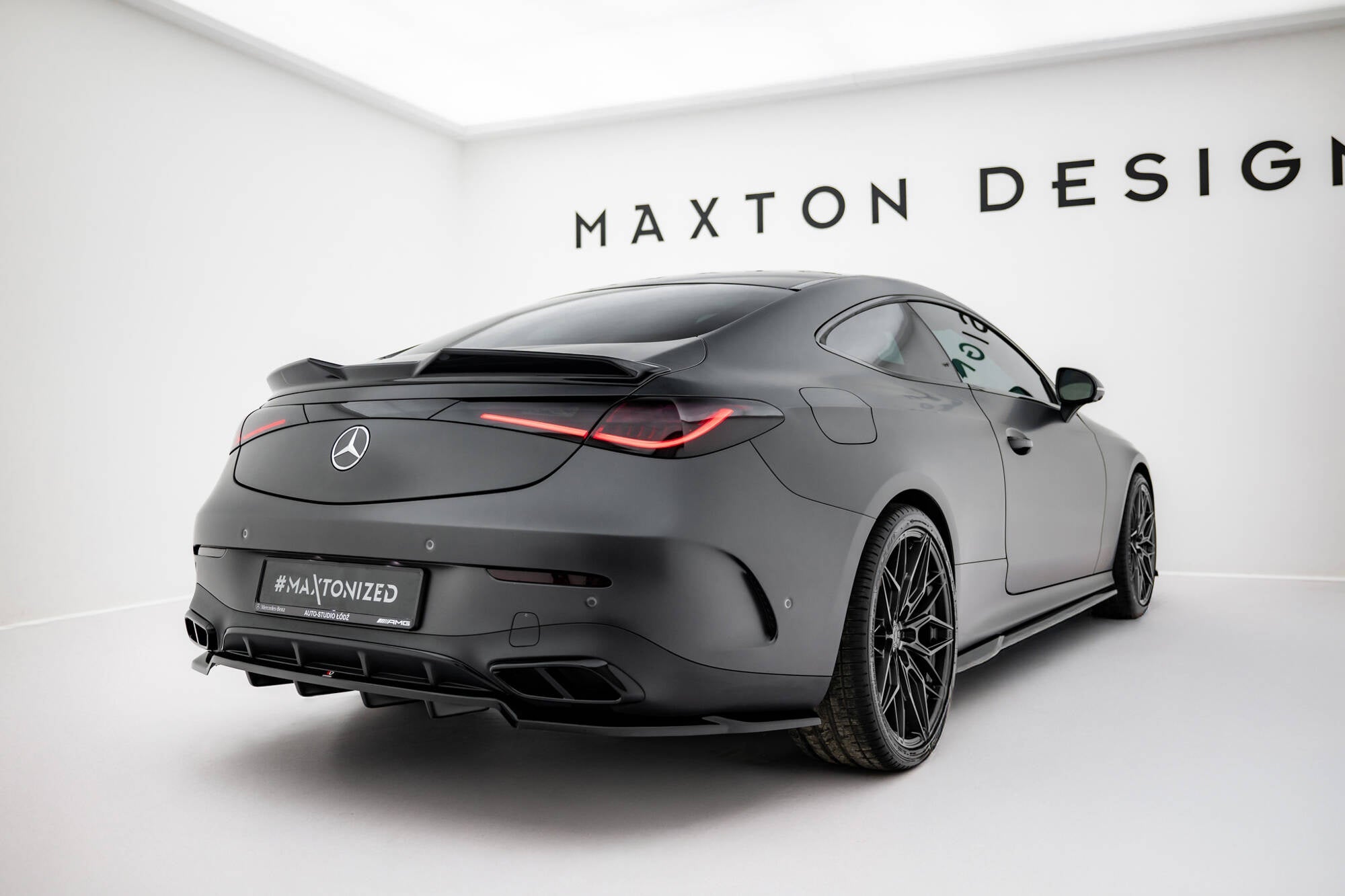 Maxton Design Extensión de alerón 3D para Mercedes-Benz CLE AMG-Line C236 - imagen 2
