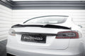 Maxton Design Extensión de alerón 3D para Tesla Model S Plaid Mk1 Facelift - imagen 1