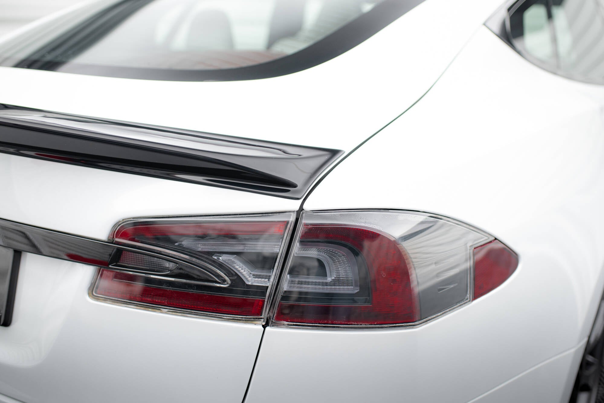 Maxton Design Extensión de alerón 3D para Tesla Model S Plaid Mk1 Facelift - imagen 3
