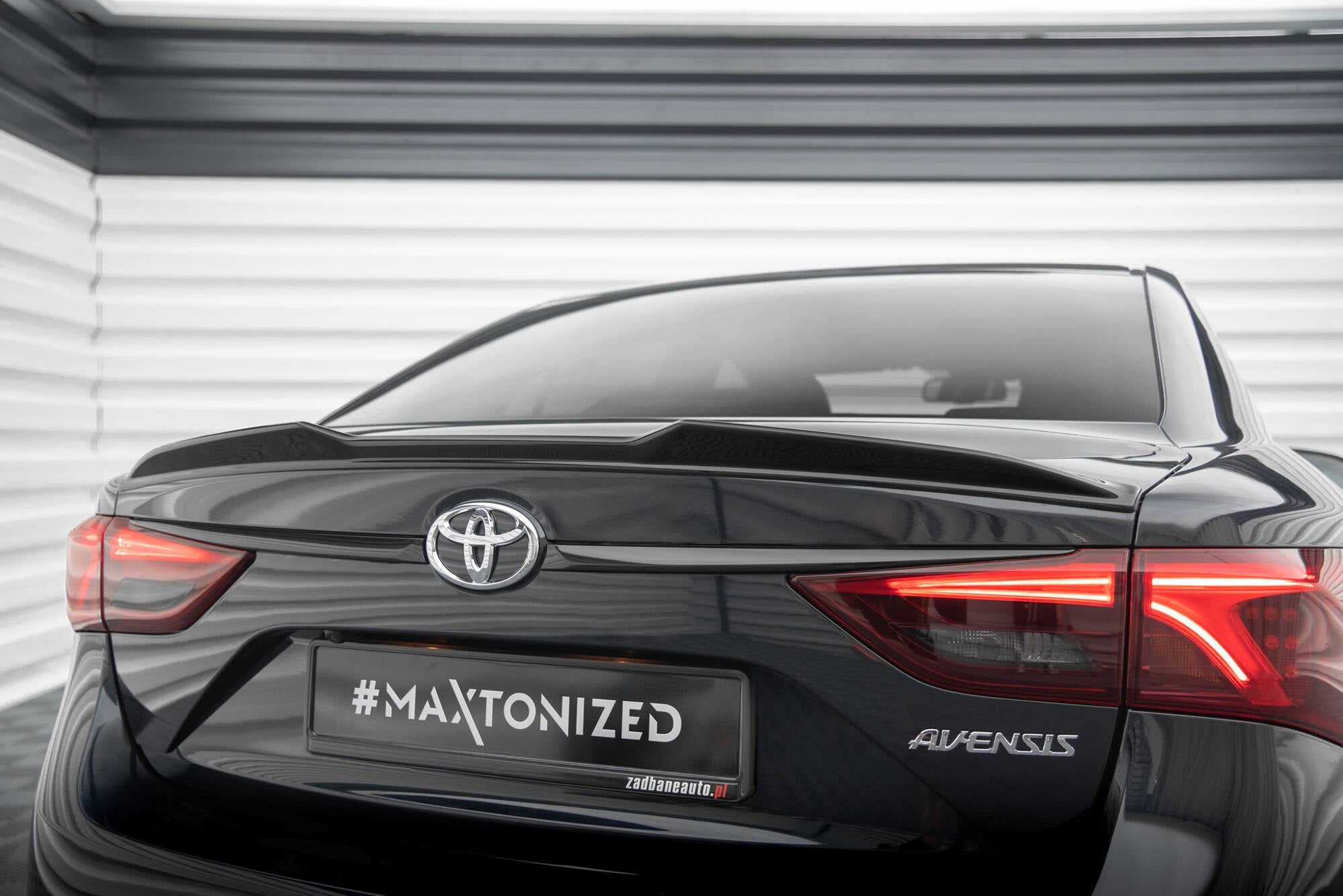 Maxton Design Extensión de alerón 3D para Toyota Avensis Sedan Mk3 Facelift - imagen 1