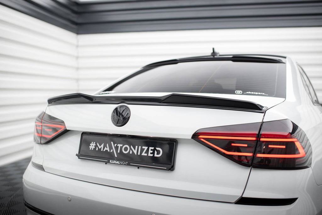 Maxton Design Extensión de alerón 3D para Volkswagen Passat GT B8 Facelift USA - imagen 1
