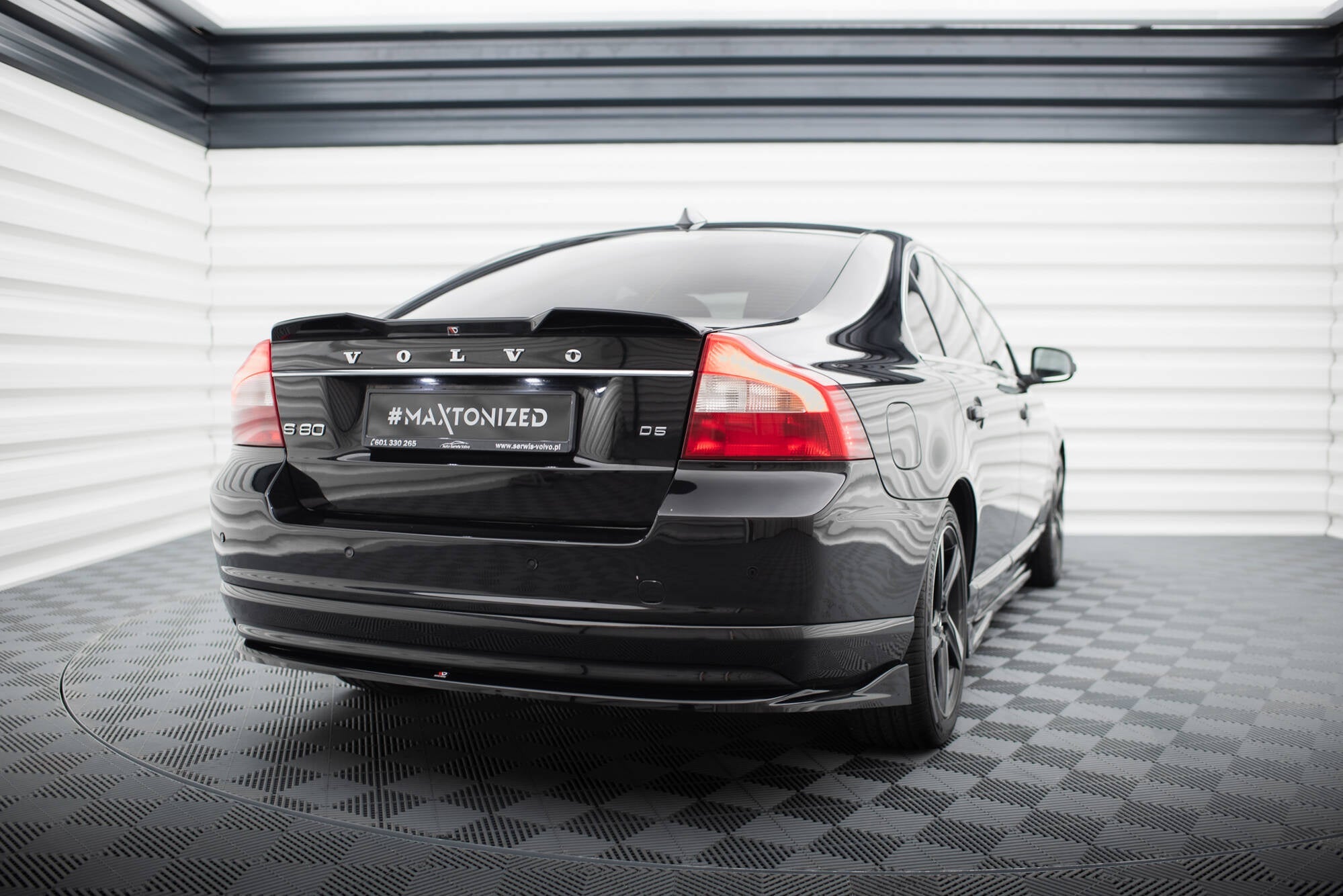 Maxton Design Extensión de alerón 3D para Volvo S80 Mk2 - imagen 2