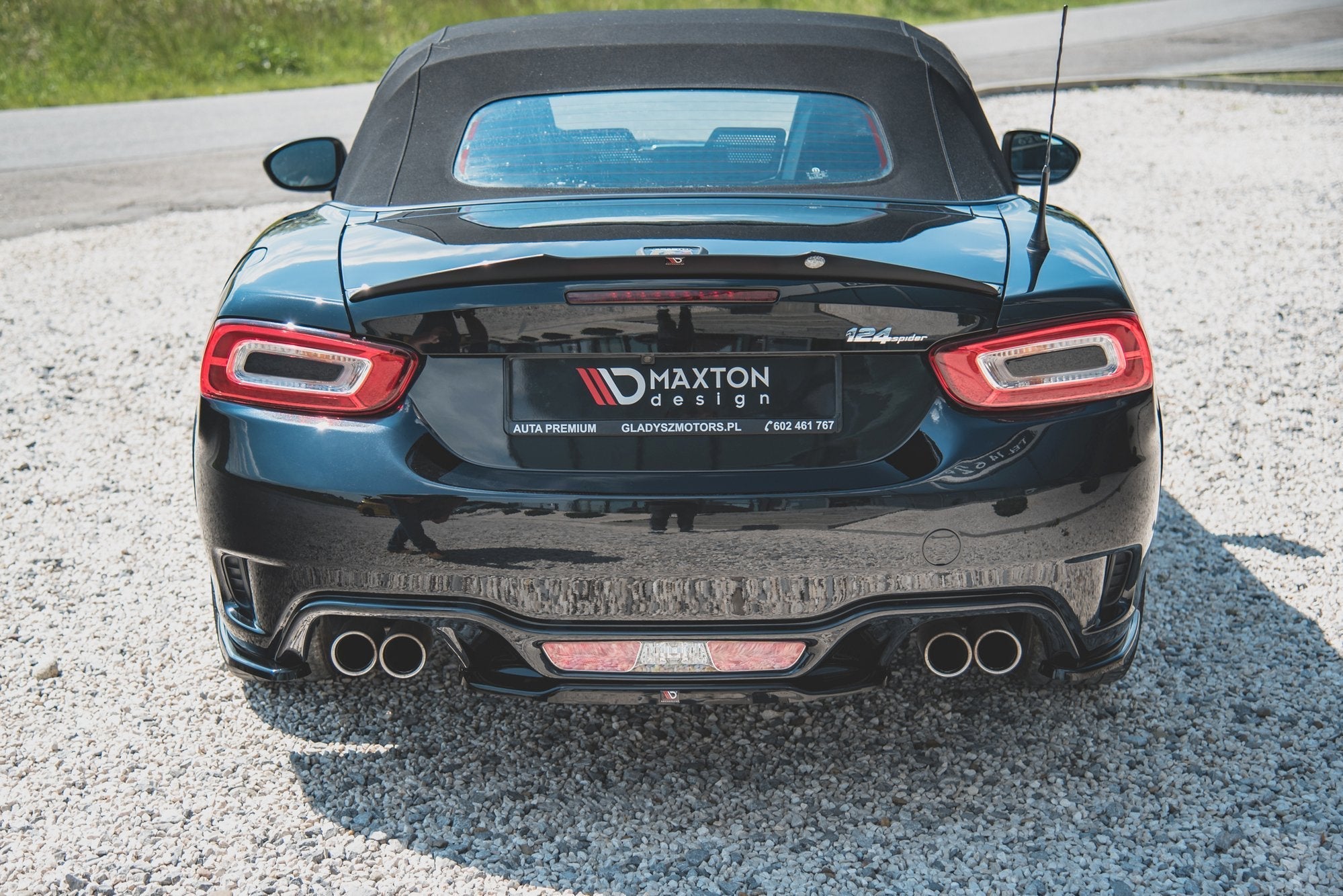 Maxton Design Extensión de alerón para Abarth 124 Spider - imagen 5