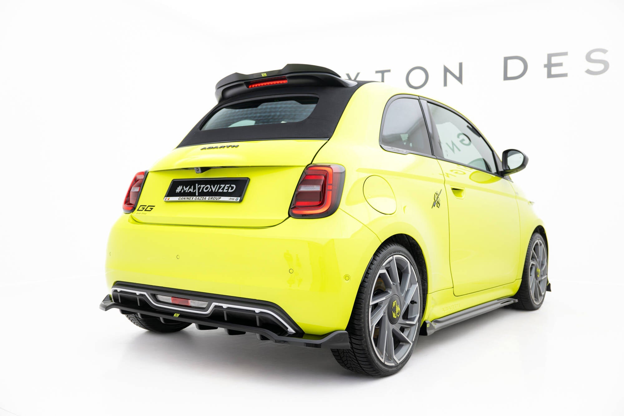 Maxton Design Extensión de alerón para Abarth 500e - imagen 2