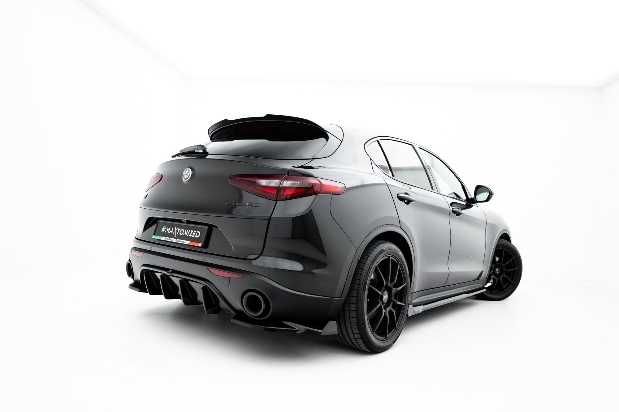 Maxton Design Extensión de alerón para Alfa Romeo Stelvio Mk1 - imagen 3