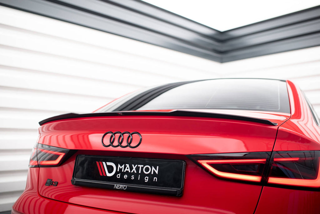 Maxton Design Extensión de alerón para Audi A3 / A3 S-Line / S3 / RS3 Sedan 8V - imagen 1
