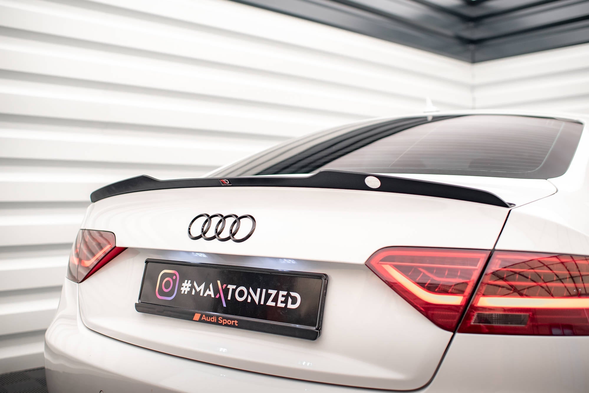 Maxton Design Extensión de alerón para Audi A5 Coupe 8T - imagen 1