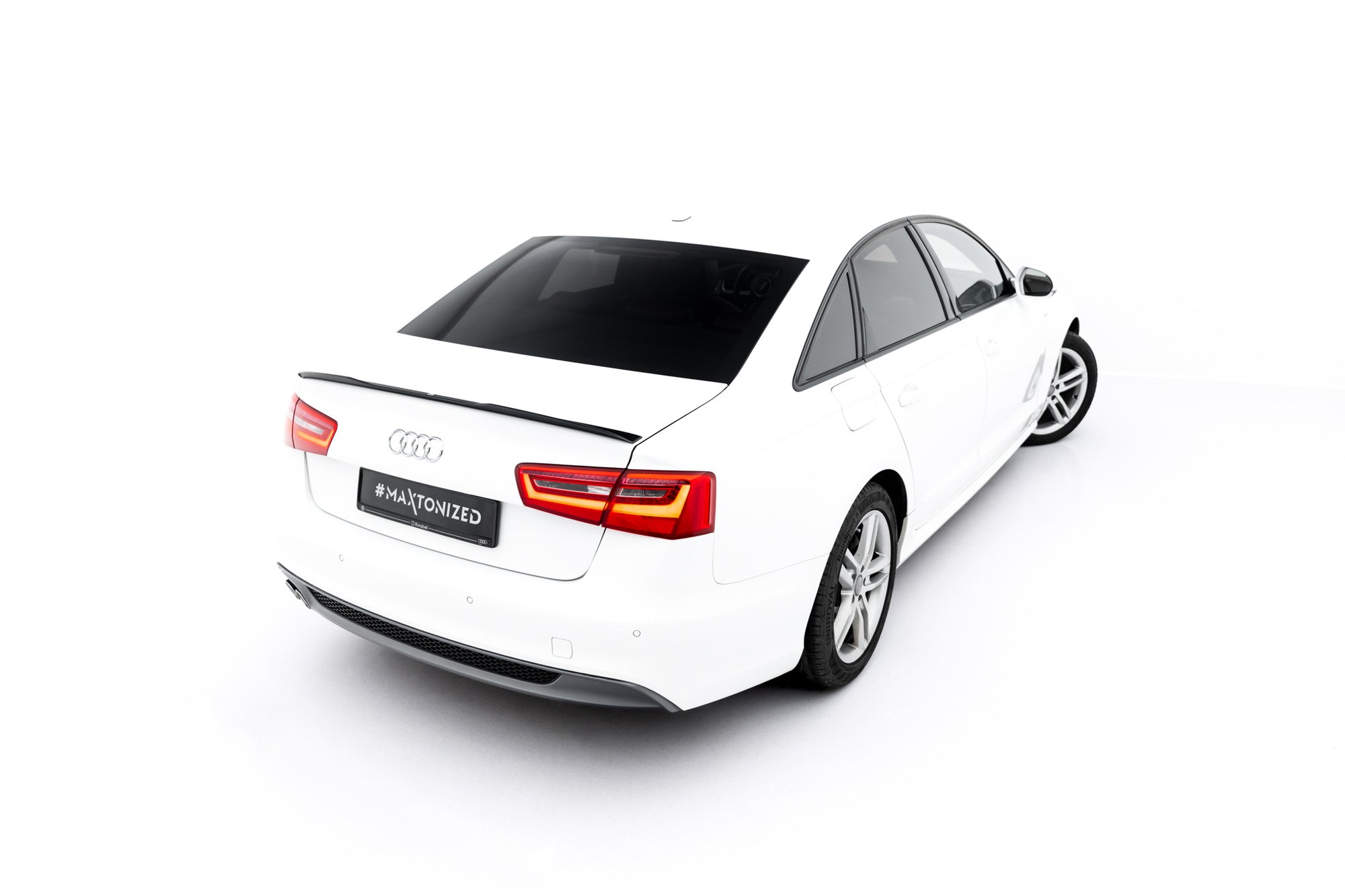 Maxton Design Extensión de alerón para Audi A6 / A6 S-line / S6 Sedan C7 Facelift - imagen 1