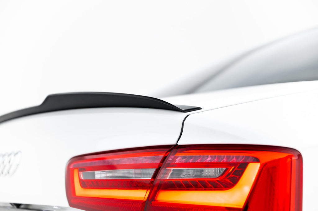 Maxton Design Extensión de alerón para Audi A6 / A6 S-line / S6 Sedan C7 Facelift - imagen 4