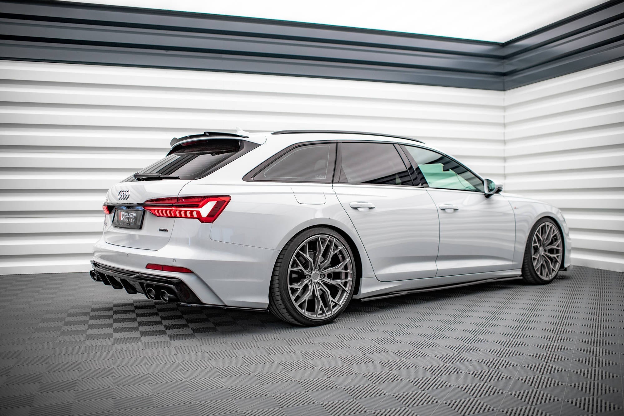 Maxton Design Extensión de alerón para Audi A6 Avant / A6 Allroad / A6 S-Line Avant / S6 Avant C8 / C8 Facelift - imagen 3