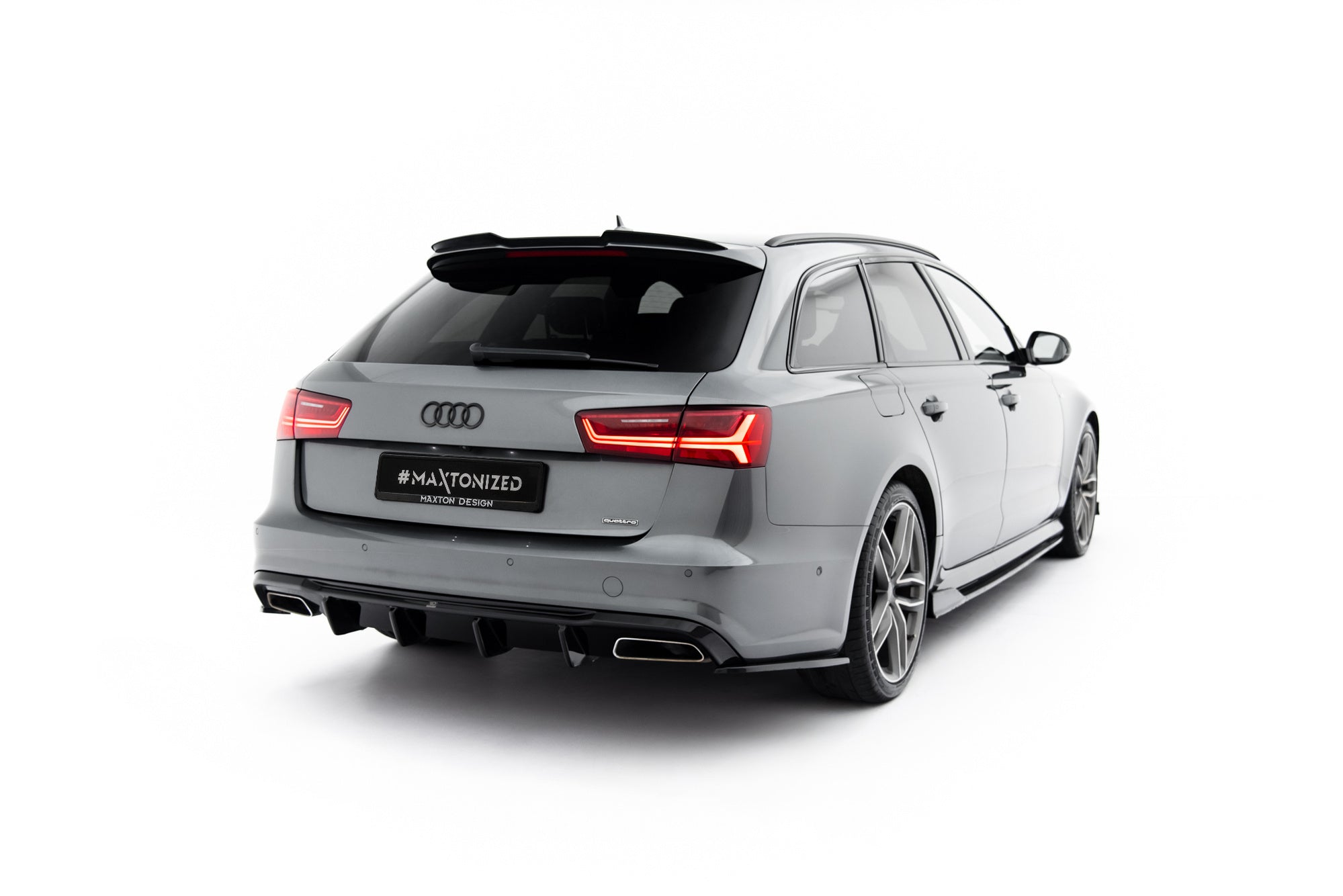 Maxton Design Extensión de alerón para Audi A6 S-Line / S6 Avant C7 / C7 Facelift - imagen 1