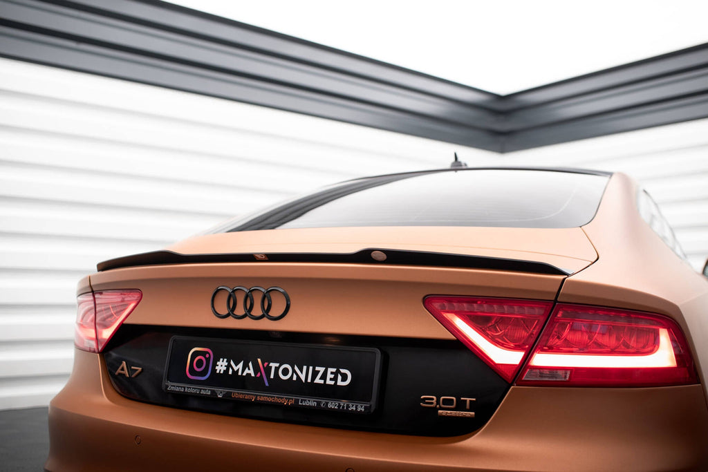 Maxton Design Extensión de alerón para Audi A7 C7 - imagen 1