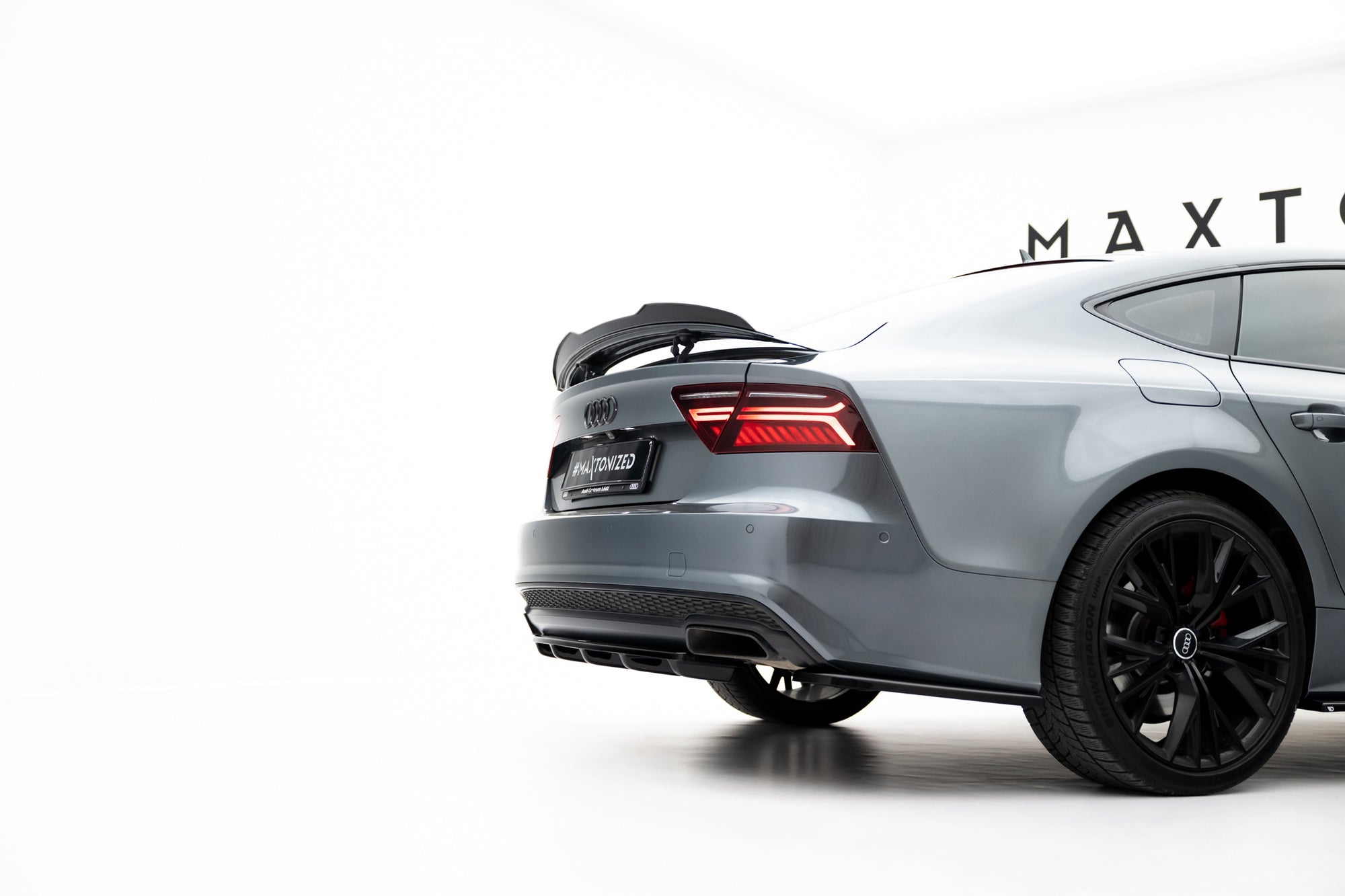 Maxton Design Extensión de alerón para Audi A7 / S7 / RS7 / A7 S-Line C7 / C7 Facelift - imagen 3