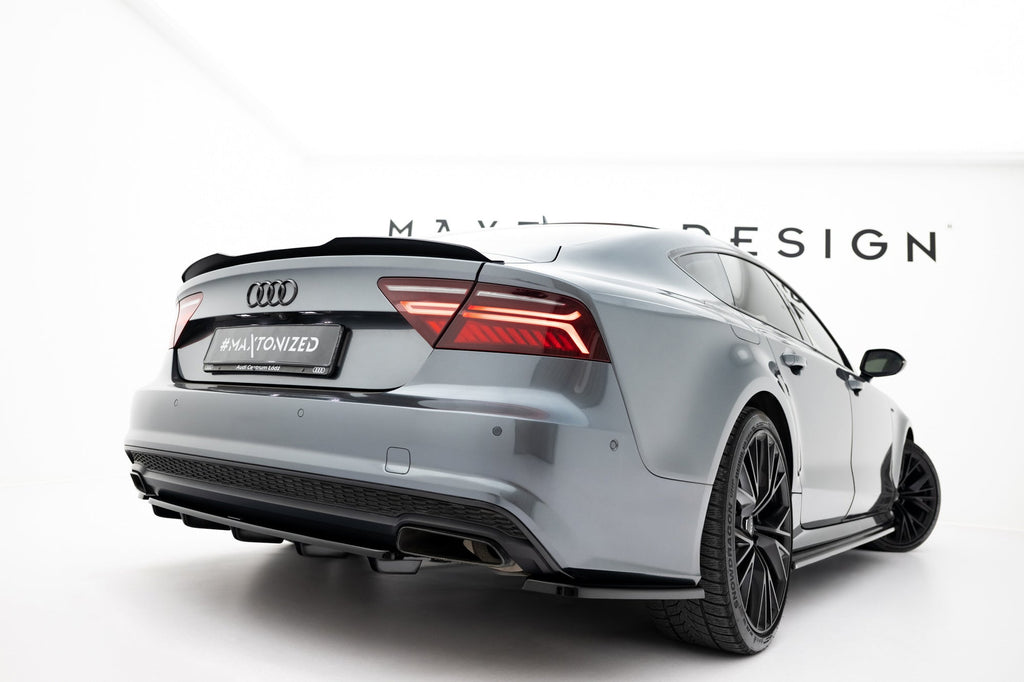 Maxton Design Extensión de alerón para Audi A7 / S7 / RS7 / A7 S-Line C7 / C7 Facelift - imagen 4