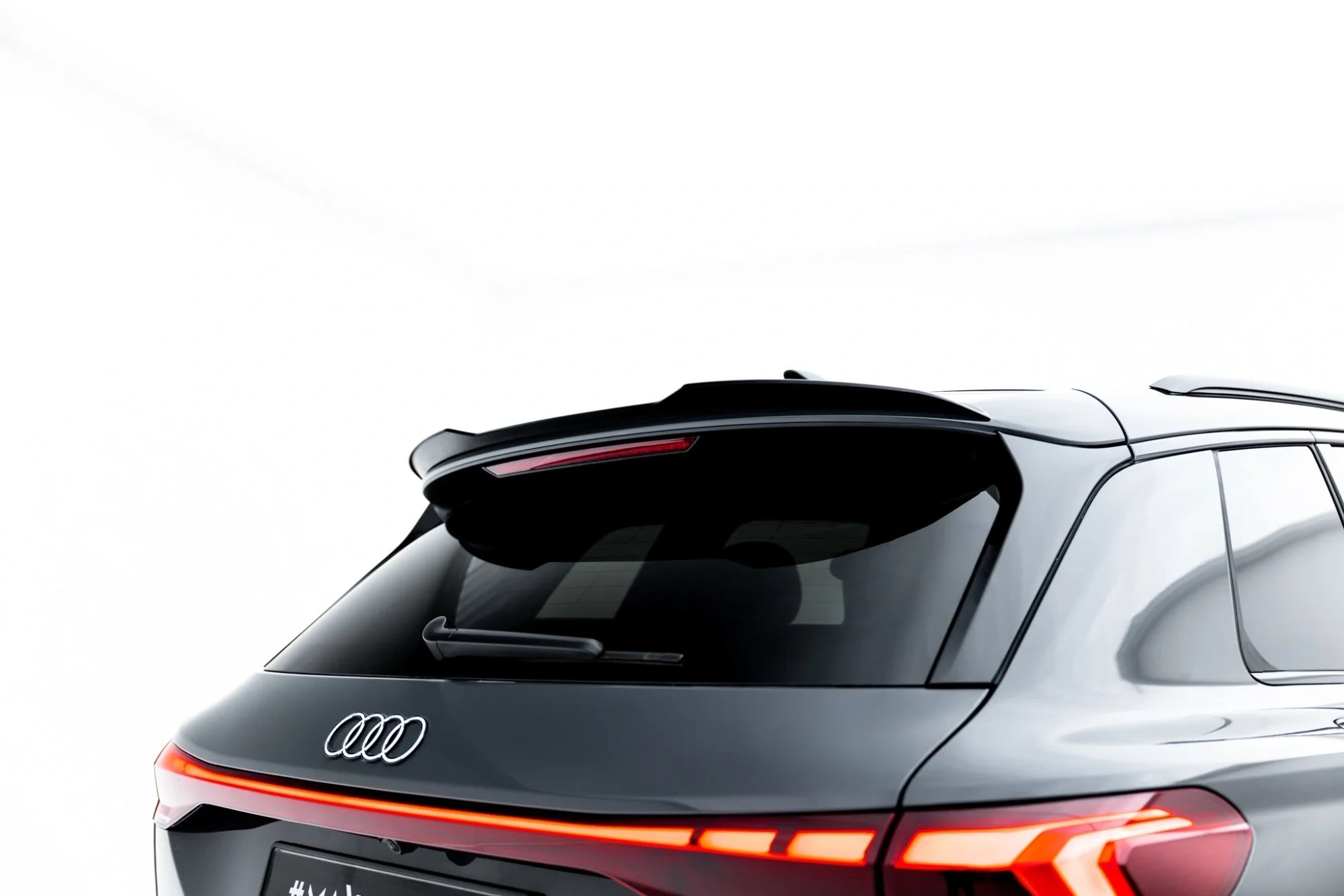 Maxton Design Extensión de alerón para Audi Q6 e-tron Standard / S-Line / SQ6 e-tron SUV Mk1 - imagen 4