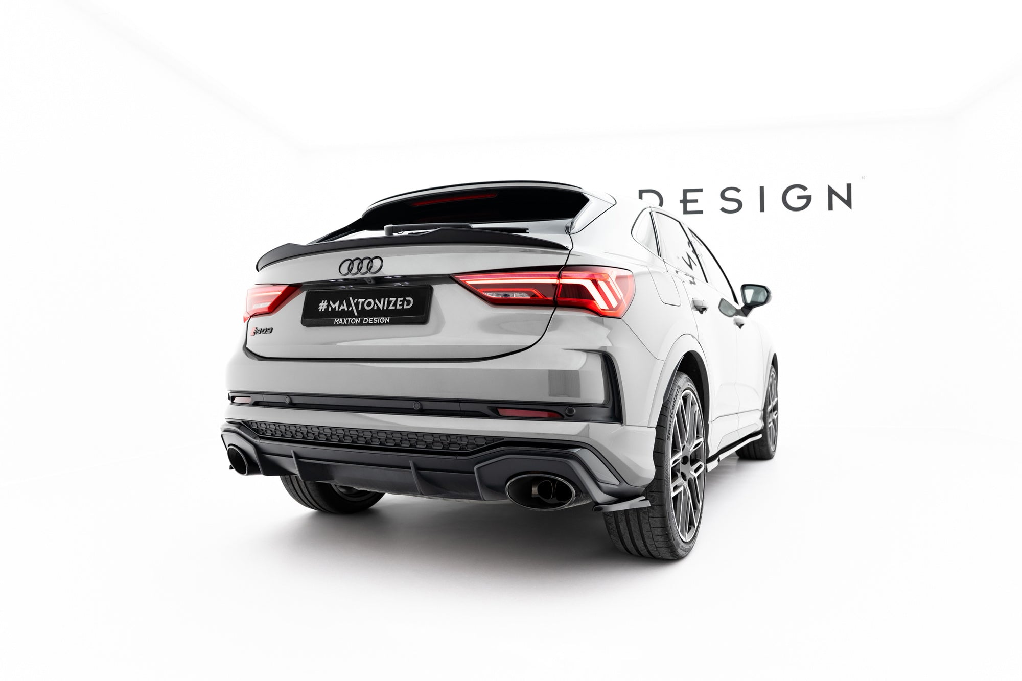 Maxton Design Extensión de alerón para Audi RSQ3 / Q3 S-Line / Q3 Sportback F3 - imagen 2