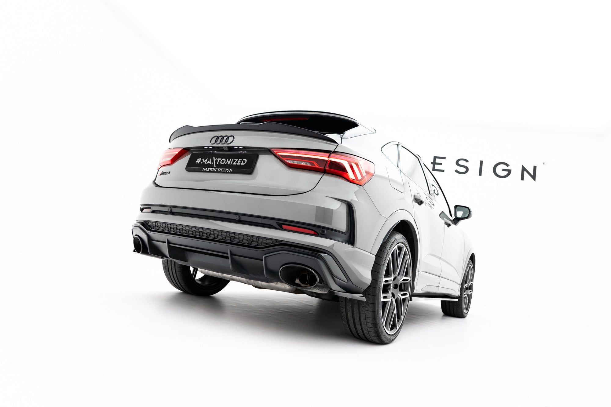 Maxton Design Extensión de alerón para Audi RSQ3 / Q3 S-Line / Q3 Sportback F3 - imagen 5