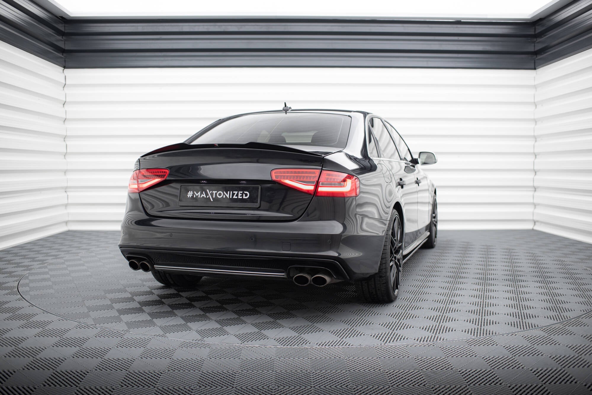 Maxton Design Extensión de alerón para Audi S4 B8 Facelift Sedan - imagen 2
