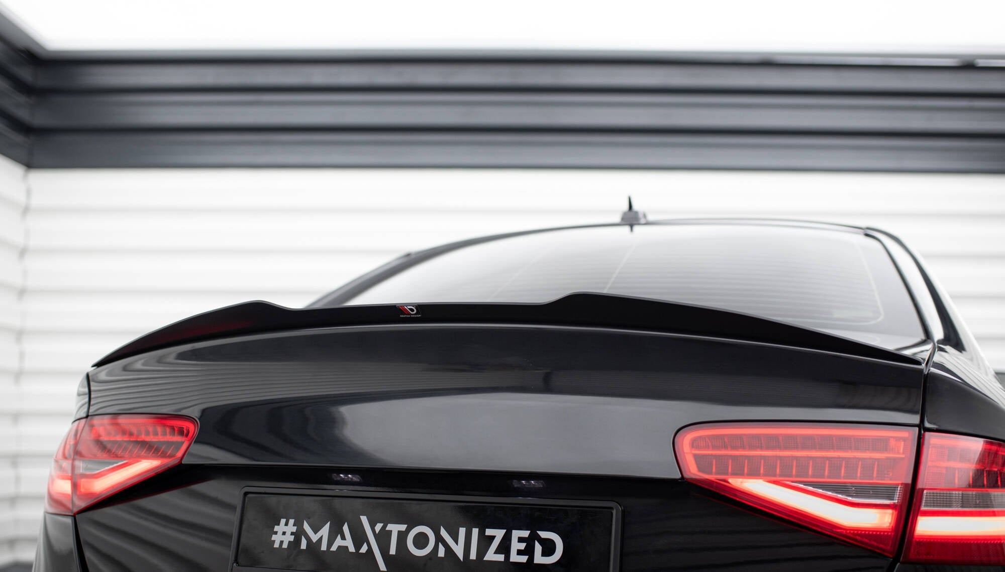 Maxton Design Extensión de alerón para Audi S4 B8 Facelift Sedan - imagen 1