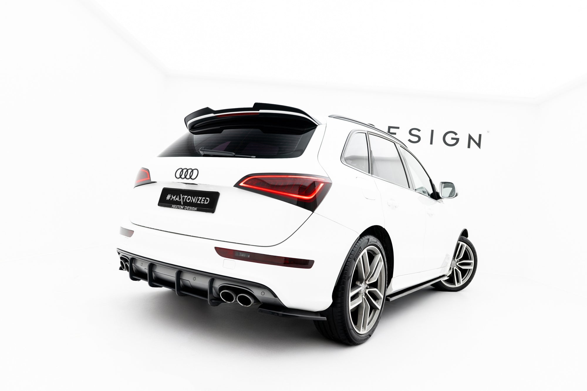Maxton Design Extensión de alerón para Audi SQ5 / Q5 S-Line Mk1 (8R) - imagen 4