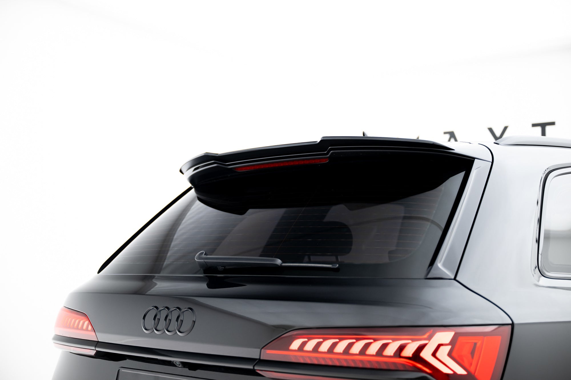 Maxton Design Extensión de alerón para Audi SQ7 / Q7 S-Line Mk2 / Mk2 Facelift - imagen 2
