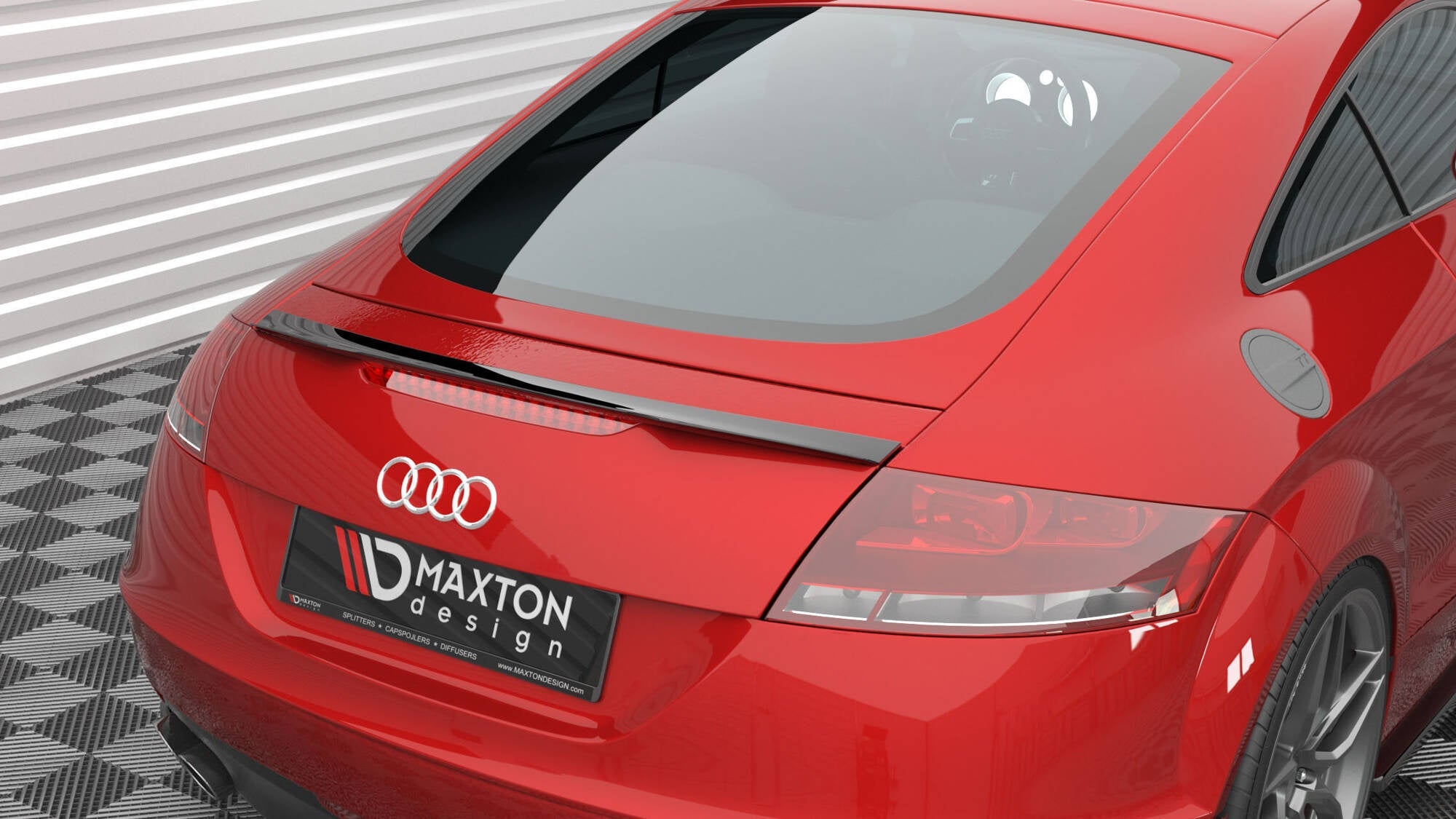 Maxton Design Extensión de alerón para Audi TT 8J - imagen 1